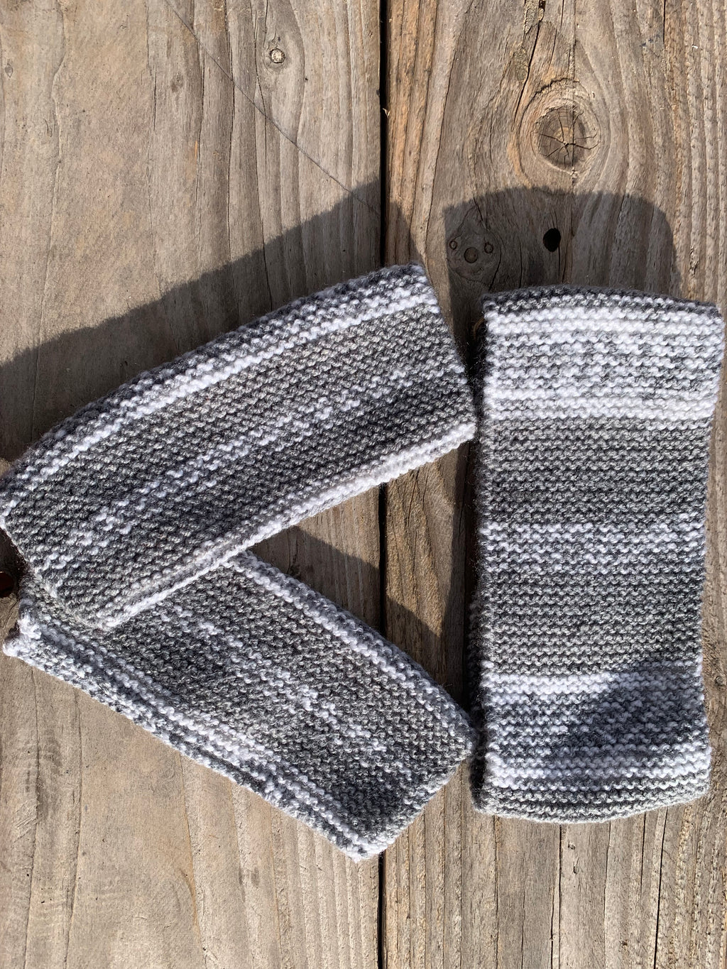 Kit bandeau + mitaines en laine