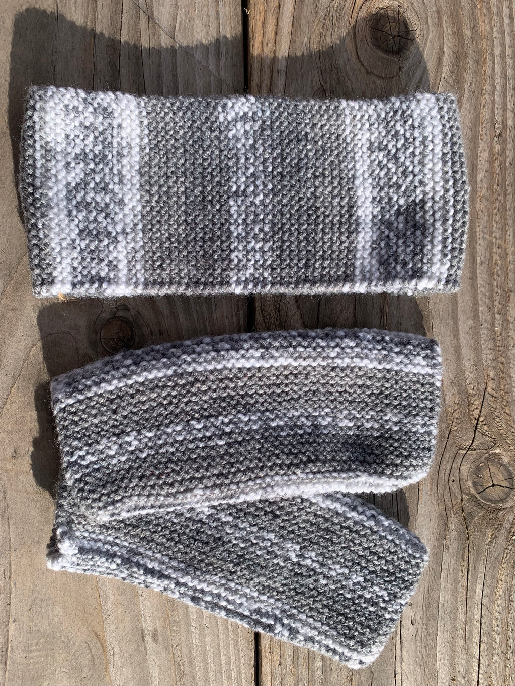 Kit bandeau + mitaines en laine