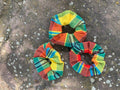 Chouchou en tissu madras 100 % coton, Fabrication Artisanale et Française, Malou eu Fil des Saisons